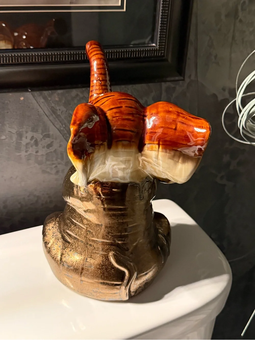 Apropos Home Collection Ceramic Elephant Statue